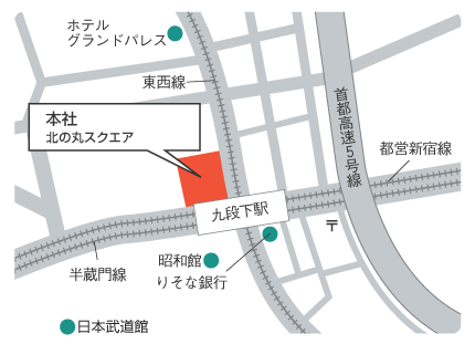 所在地・地図（本社）日本語