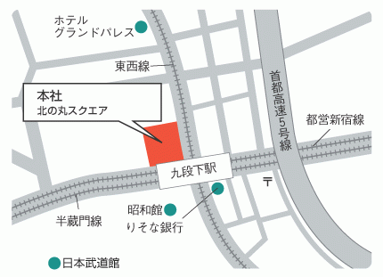 所在地・地図(本社)日本語