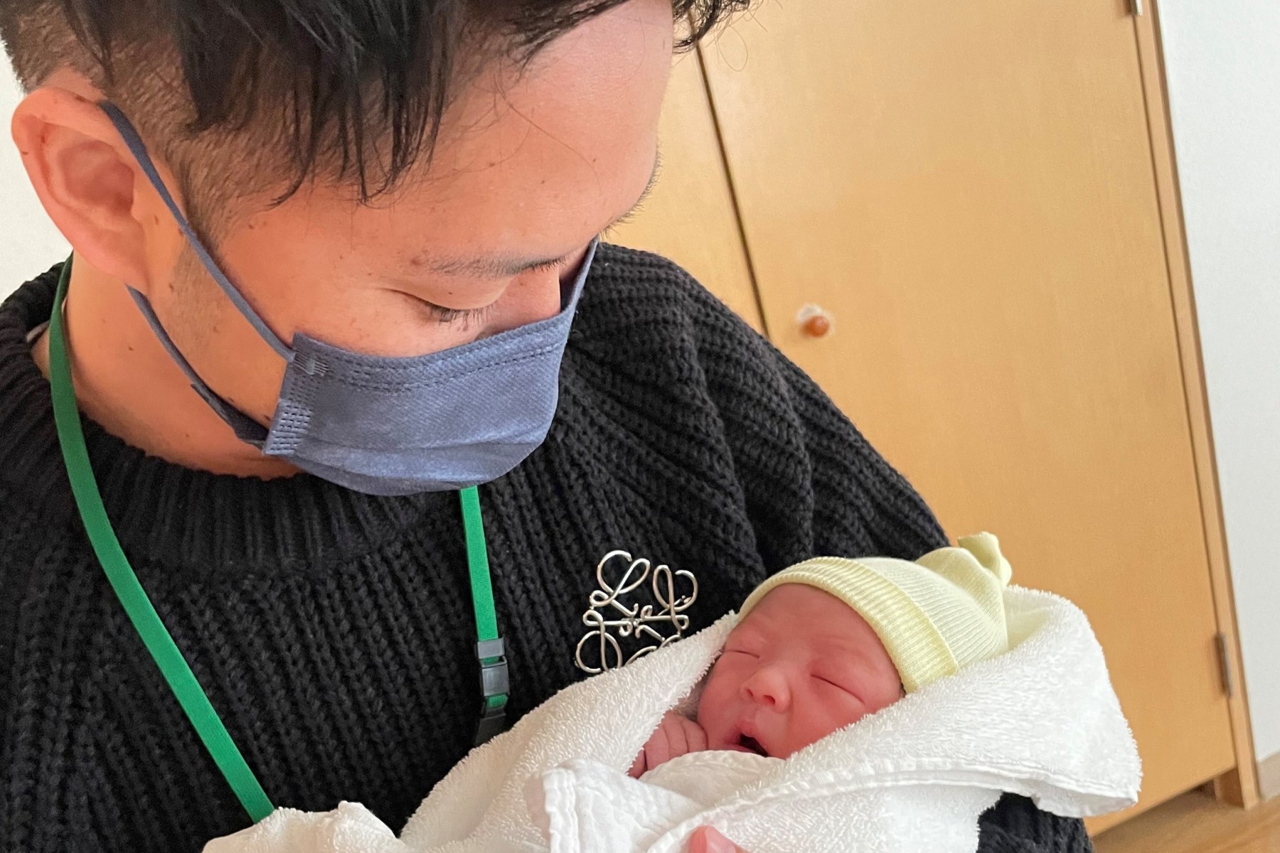 育休中の男性社員